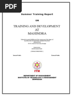 Training and Development Programs