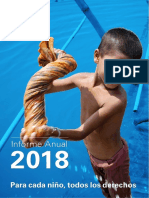 Informe de Unicef 2018