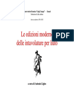 Edizioni Moderrne Di Opere Per Liuto PDF