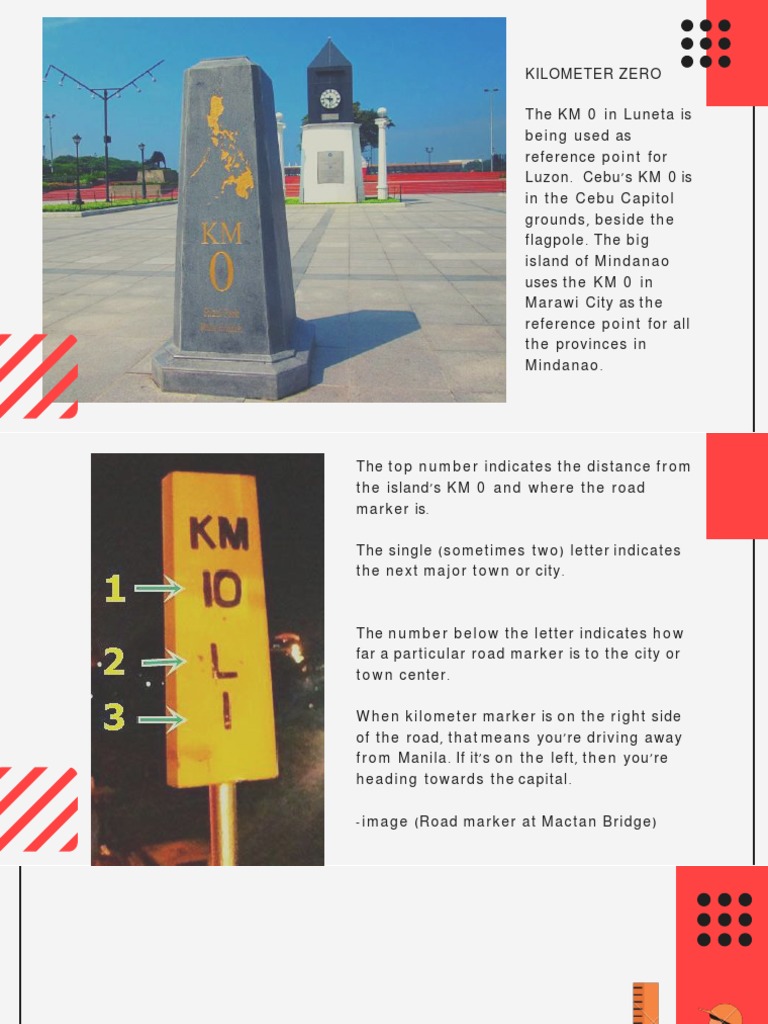 Kilometer Zero Reference Points in PH | PDF | Nature | Teaching Mathematics