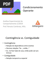 Condicionamento Operante