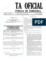 Gaceta 4103 Normas Sanitarias para El Proyecto, Construcción, Ampliación, Reforma y Mantenimiento de Las Instalaciones Sanitarias para Desarrollos Urbanisticos