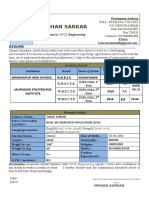 Mohan Sarkar: Diploma in Engineering