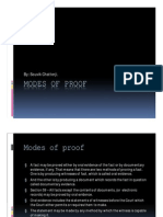 Modes of Proof
