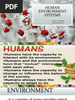 Human Environment System