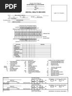 2020 Dental Certificate