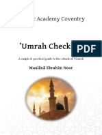 Umrah Checklist