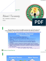 Bloom's Taxonomy: Ma. Cherina D. Manalo Psds