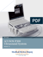 Acuson P300 Ultrasound System: Release 1.5