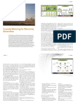 Custody Metering For Electricity Generation: I I I I