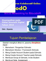 Simulasi - Digital - Kelas - Maya - Menggunakan Edmodo PDF