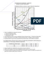 Solubilidad sustancias agua temperatura