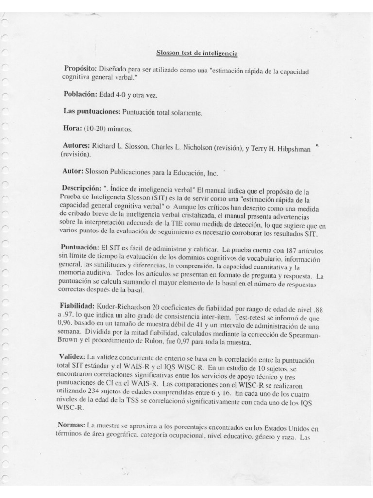 Manual de Slosson | PDF