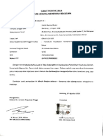 Surat Tidak Menerima Beasiswa