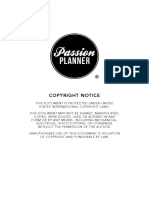 Contoh Dream Planner