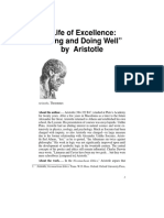 "Life of Excellence: Living and Doing Well" by Aristotle