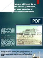 Recorrido Por El Litoral de La Bahía "El Ferrol" (Chimbote, Perú) para Apreciar El Impacto Medioambiental