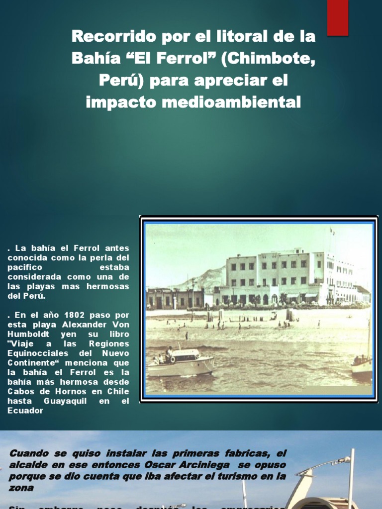 Recorrido Por El Litoral de La Bahía "El Ferrol" (Chimbote, Perú) para ...
