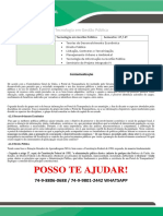 PROPAGANDA PRODUÇÃO TEXTUAL - Gestão Pública - Portal Da Transparência 3 e 4 Sem