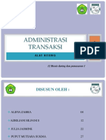 Administrasi Transaksi "Alat Hitung"