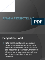 Usaha Perhotelan