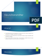 Neurotransmitter: S P Sutama