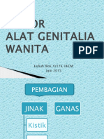 Dr.ariesta tumor alat genitalia wanita.pptx