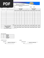 School Form 4 Monthly Attendance Report | PDF