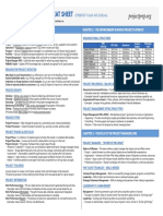 PMP® & Capm® Exam Cheat Sheet: (Pmbok Guide 6th Edition)