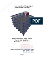 Structural Analysis and Design 2019