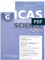 2009 C ICAS Science