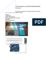 MENGHIDUPKAN On Alat Elektronik Menggunakan Arduino