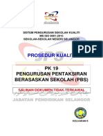 PK19 - Pengurusan Pentaksiran Berasaskan Sekolah (PBS)