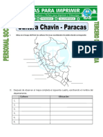 Ficha Cultura Chavin para Tercero de Primaria