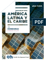 EnergIas Renovables Para AmErica Latina y El Caribe Caso Honduras