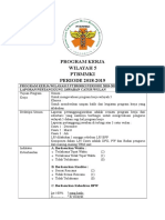 Proker Wilayah 5 Rakernas 2018-2019