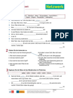Netzwerk A2 Kapiteltest 2 PDF