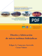 Diseño y frabricacion de microturbinas hidraulicas.pdf