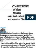 Summary About Russia All About Talnikovy Saint Basil Cathedral and Mountain Elbert