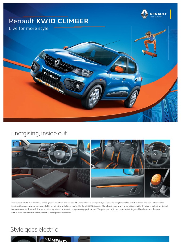 KWID Climber 4 Pager Brochure 2019 PDF Suspension (Vehicle