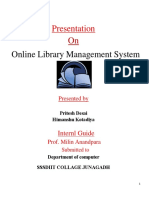 Online Library Management