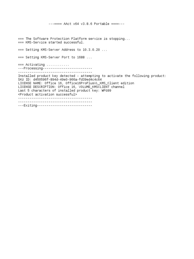 Office 16 KMS Activation Tool | PDF