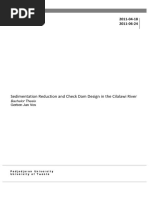 Sedimentation Reduction and Check Dam Design in The Cilalawi River PDF