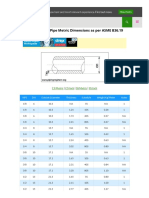 Pipingengineer Org Stainless Steel Pipe Metric Dimensions As Per Asme b36 19