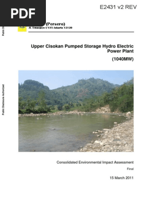 Sediment Cisokan4 PDF  PDF  Hydroelectricity  Power Station