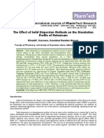 Improving Meloxicam Dissolution with Solid Dispersion <40