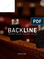 Percussion backline by Repercusión Producciones