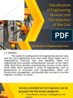Classification of Engineering Services and The Selection of Civil Engineer