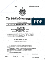 Sindh Finance Act 2019-07-15