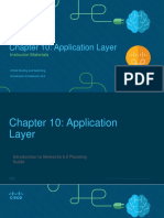 Chapter 10: Application Layer: Instructor Materials